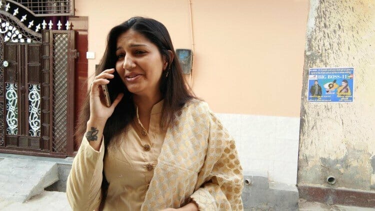 Sapna Choudhary Crying for no work 3