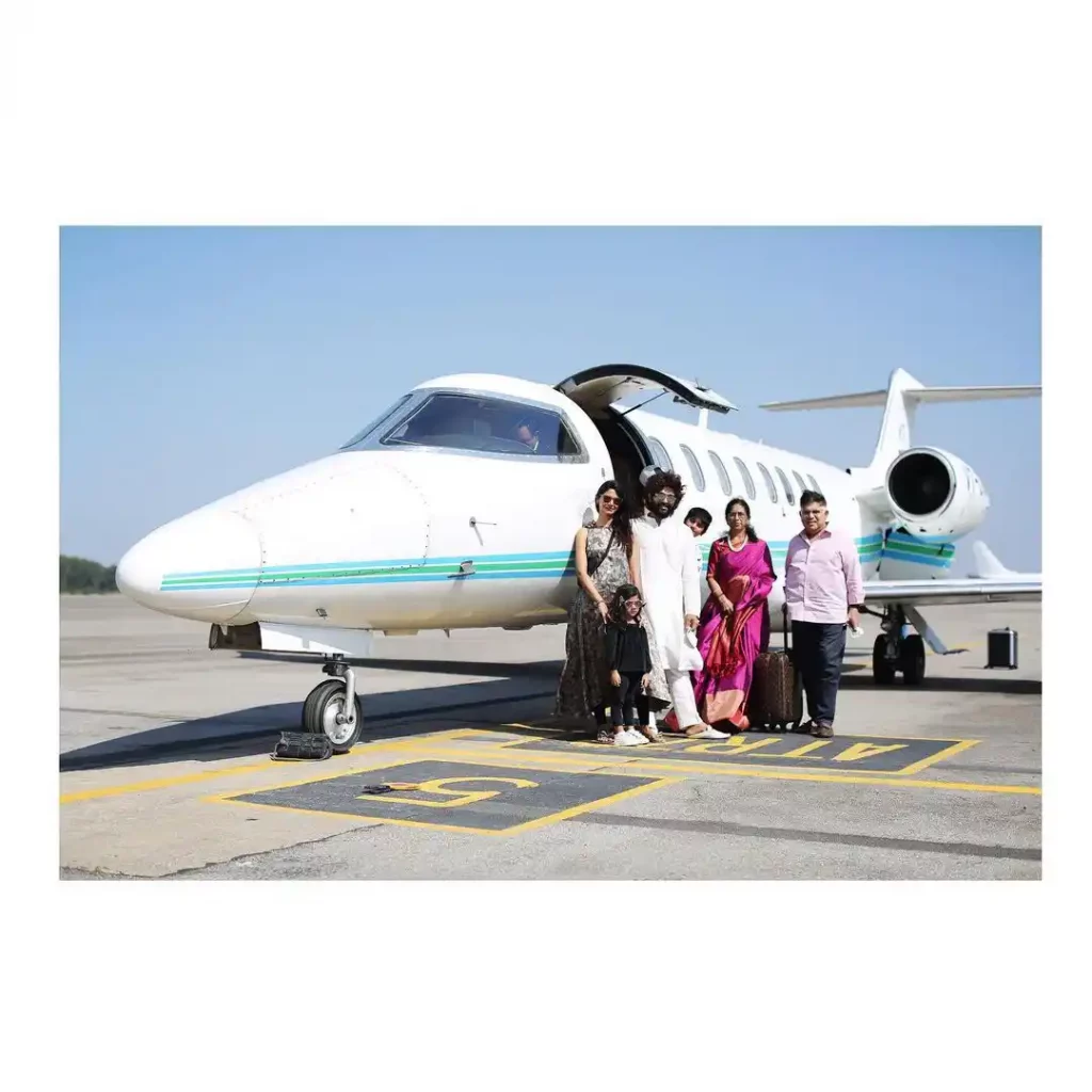Allu Arjun Private Jet