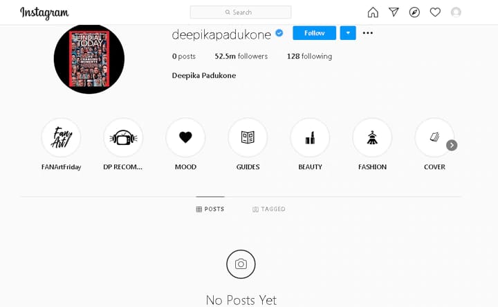 deepika instagram