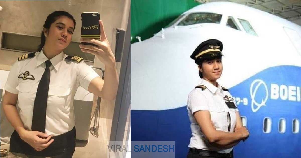 Ayesha Aziz youngest indian women pilot