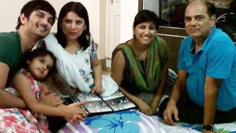 sushant singh rajput family