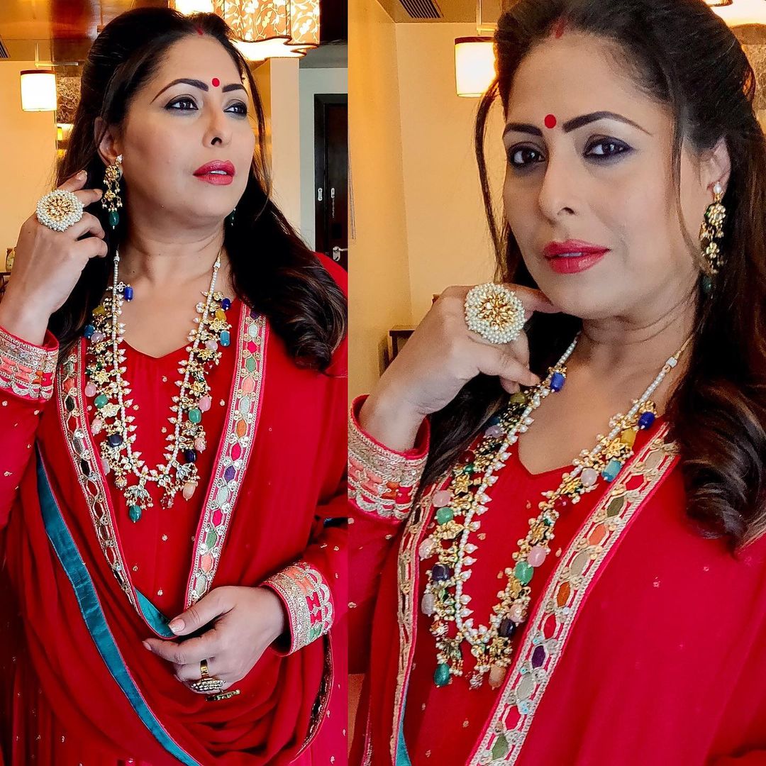 Geeta Kapoor Sindoor in Maang