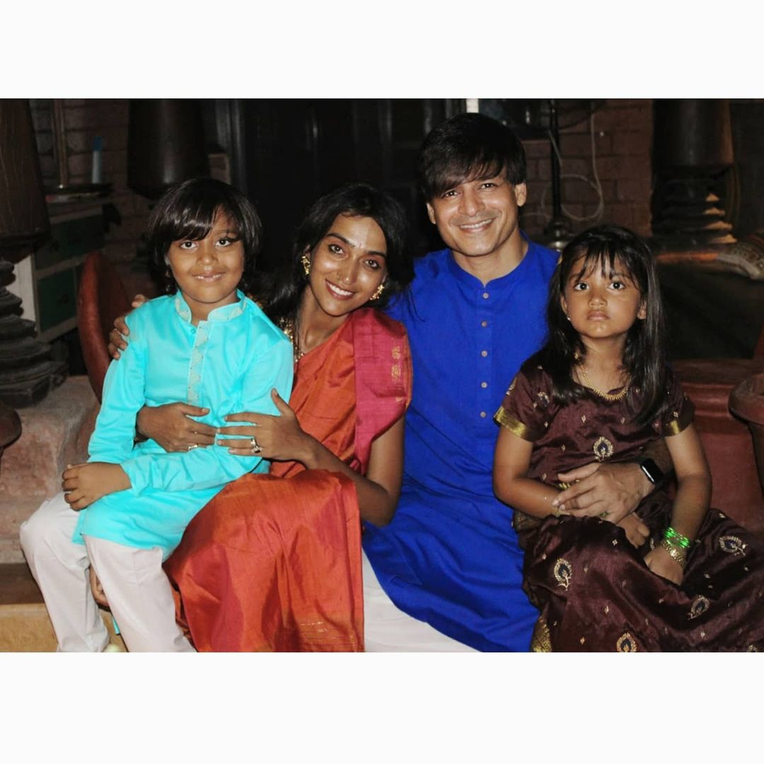 Vivek Oberoi Family