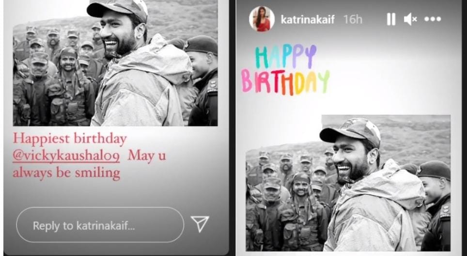 katrina kaif birthday wish to vicky kaushal