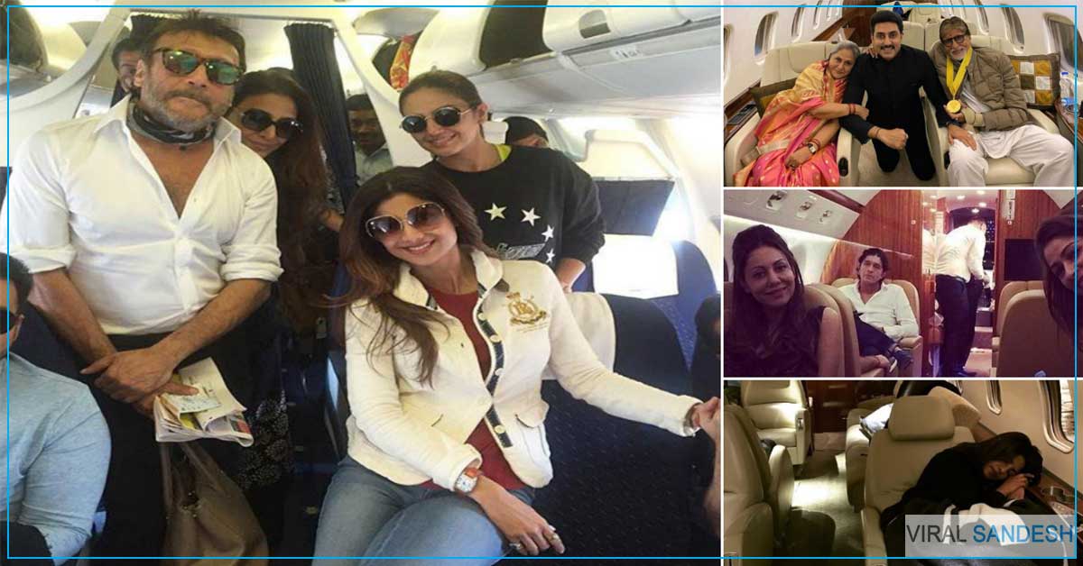 private jet of bollywood celebrities