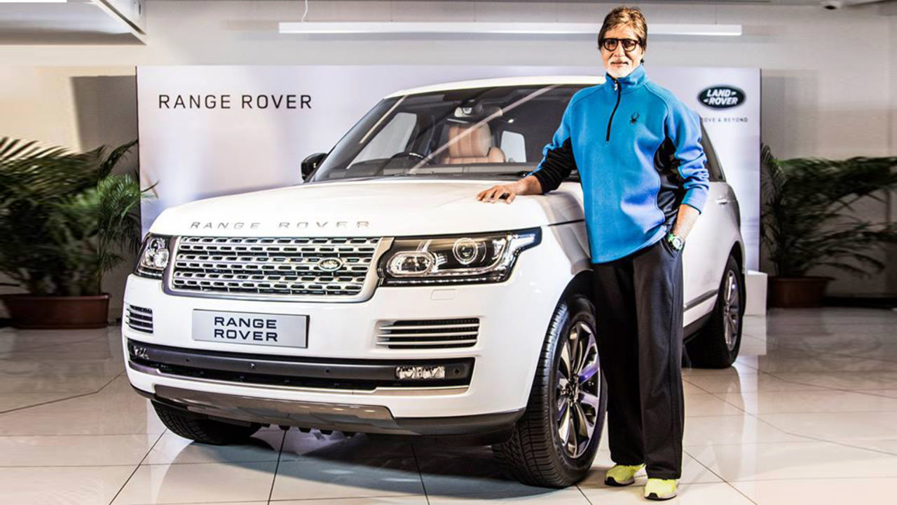 Amitabh Bachchan Range Rover