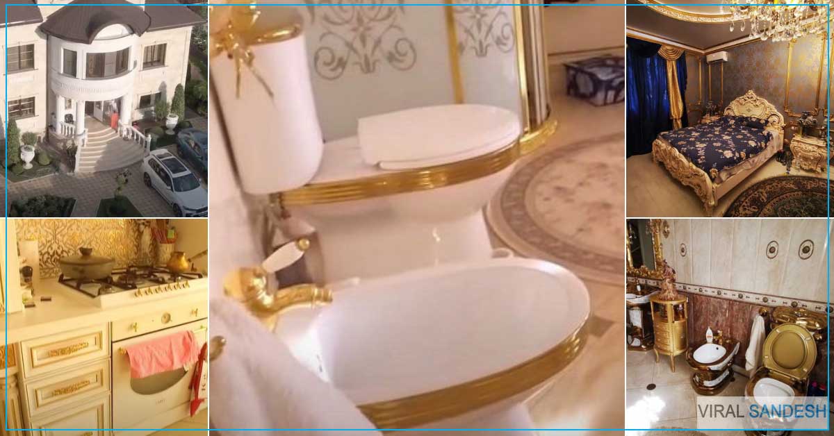 Corrupt Police Officer used GOld in Bathroom