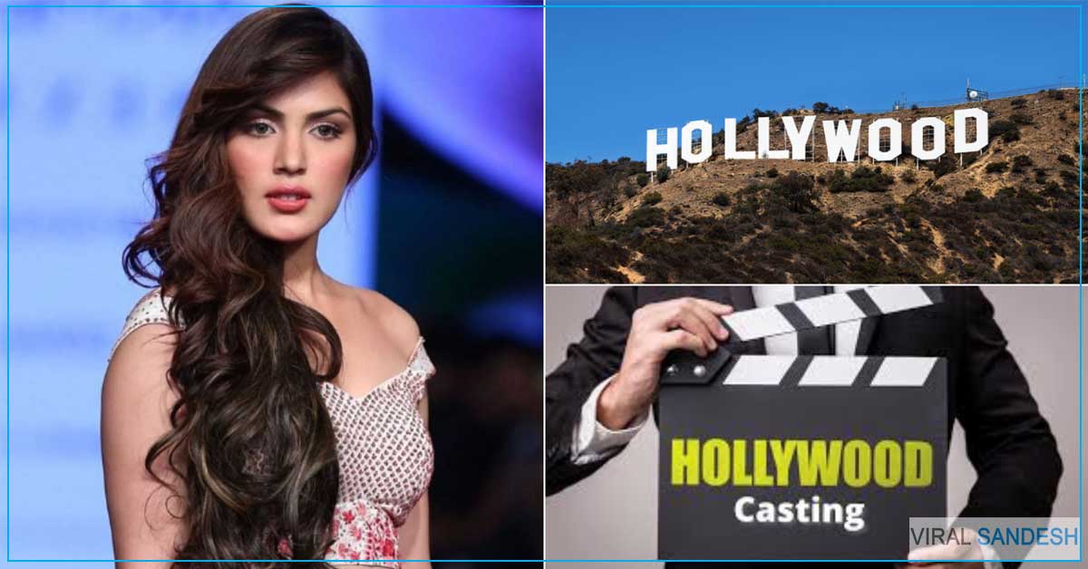 Rhea chakrborty going to Hollywood