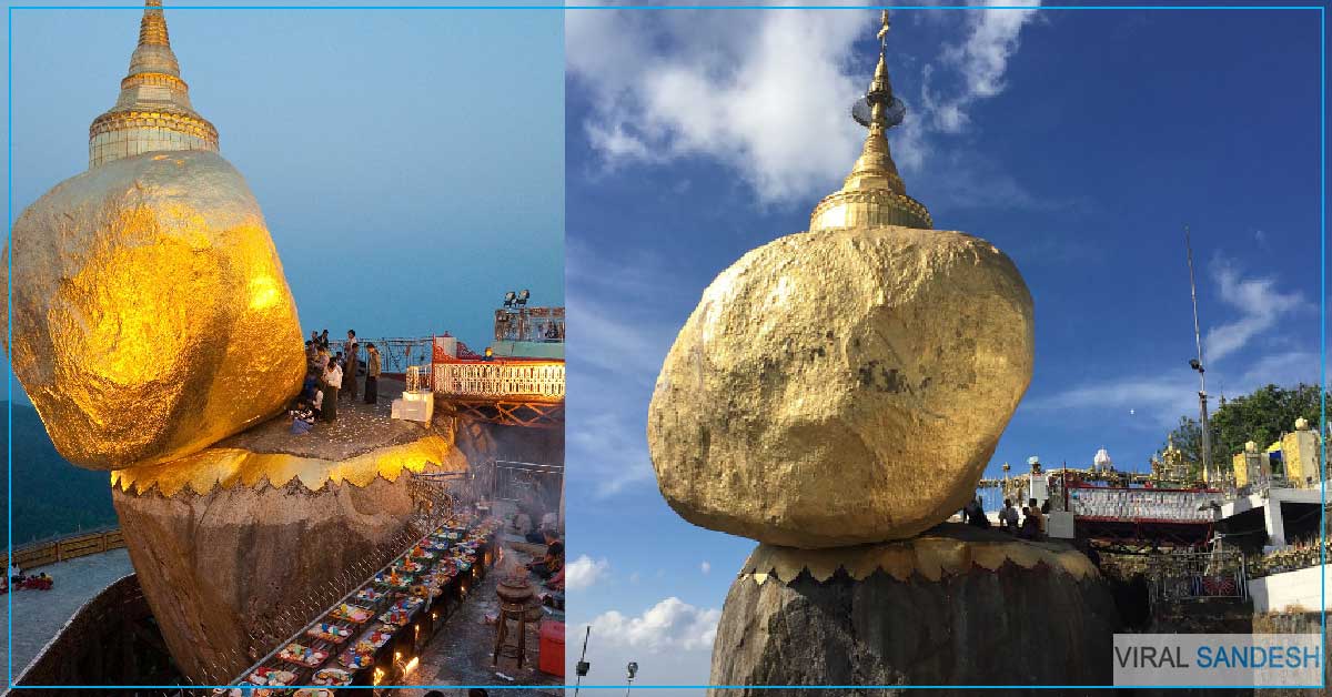 Myanmar Golden Rock Viral Post