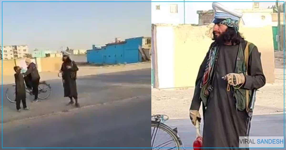 Talibani traffic controller in afghanistan