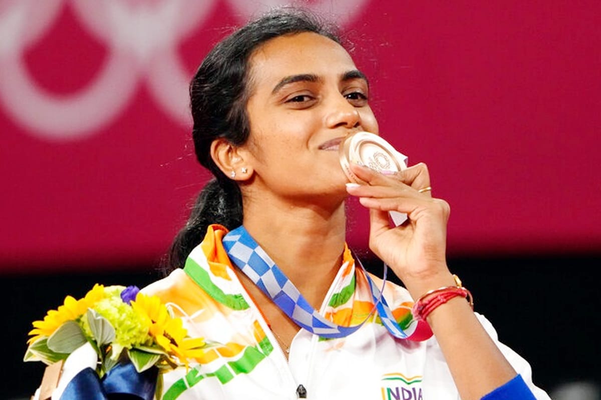 pv sindhu started playing from age of 8