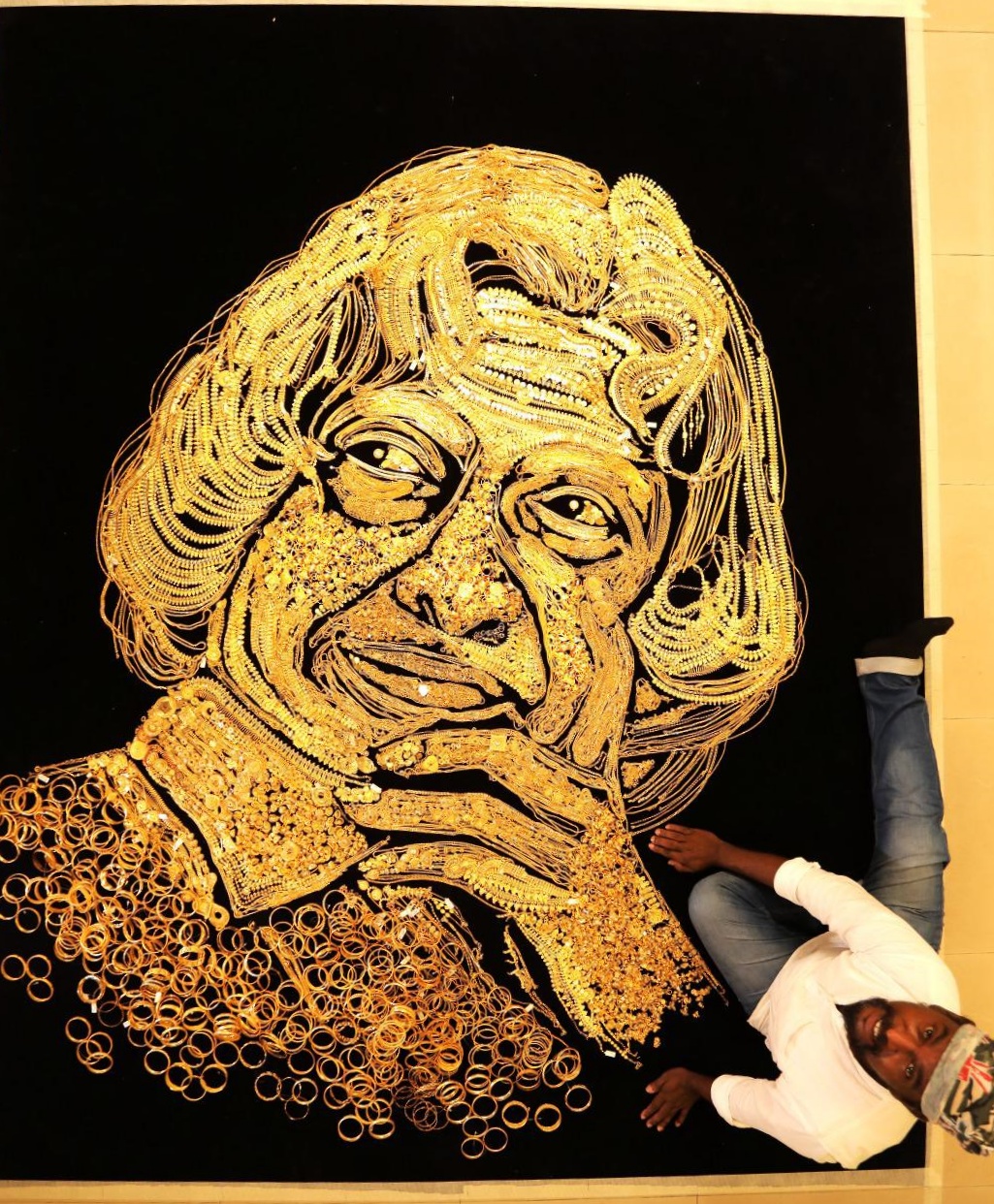 Kerala based artist Davinchi Suresh 1