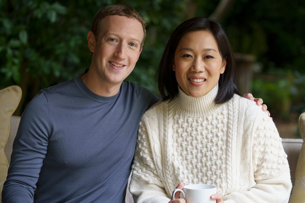 Mark Zuckerberg with Wife