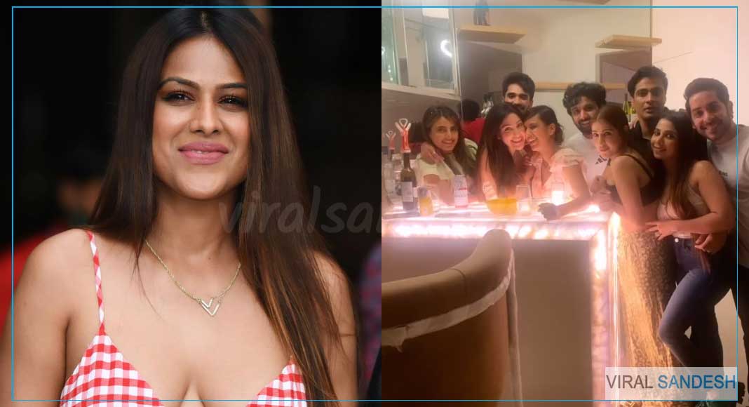 Nia Sharma oops in birthday party