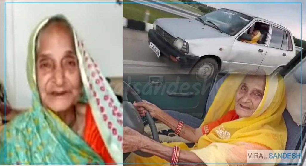 resham bhai tanwar driving car