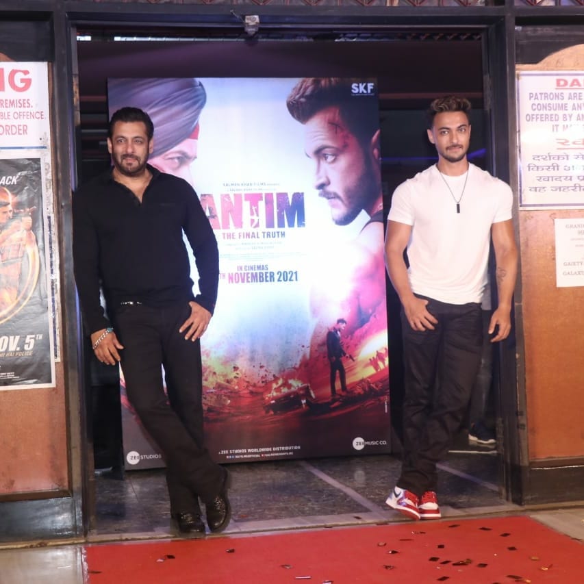 Salman Khan Aayush Sharma Antim Trailer