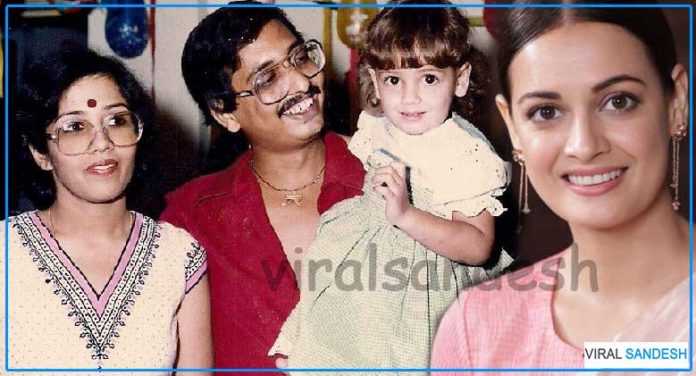 Dia Mirza Mother Father