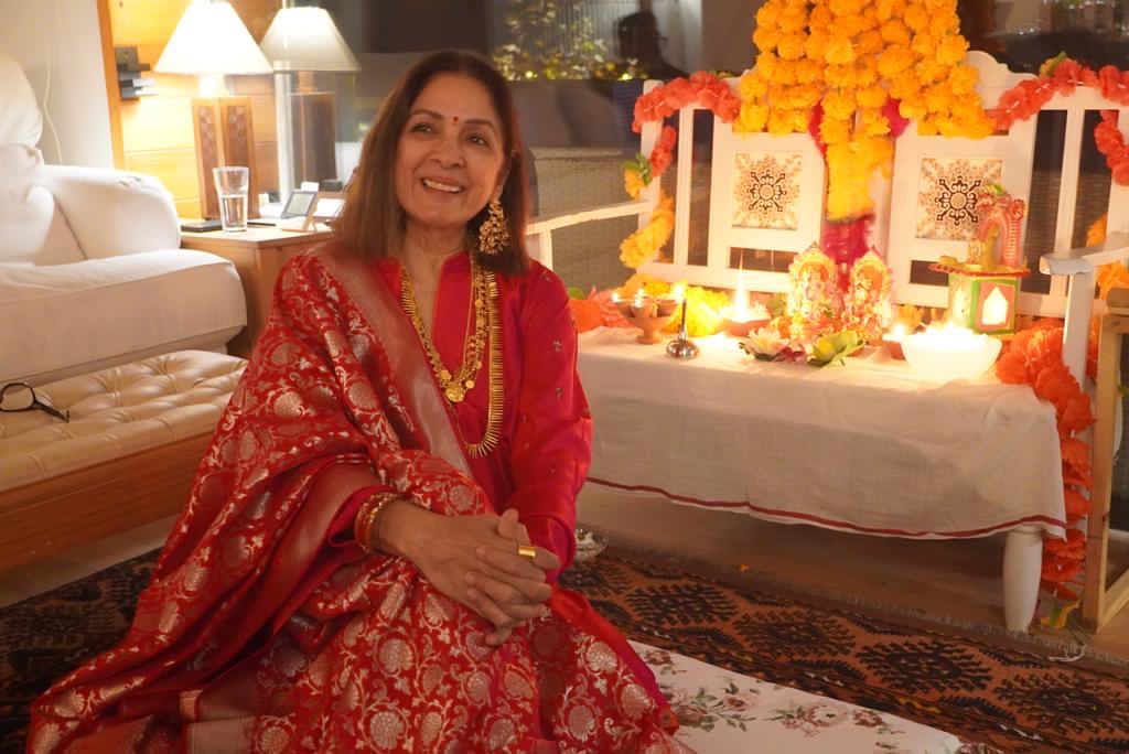 Neena Gupta Diwali Photo