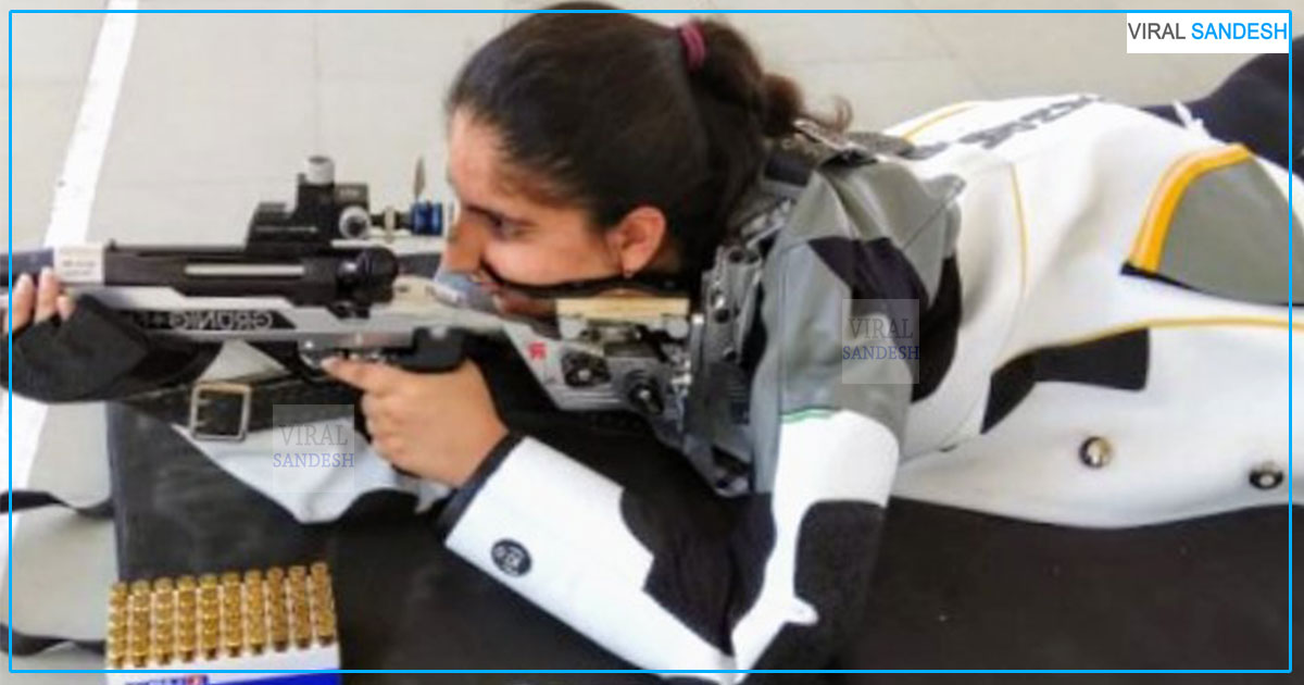 Miss Bandhvi singh Rifle shooter National champion 2