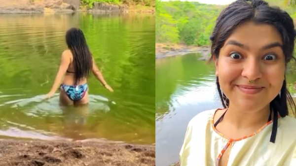 Nidhi Bhanushali Hot Bikini 3