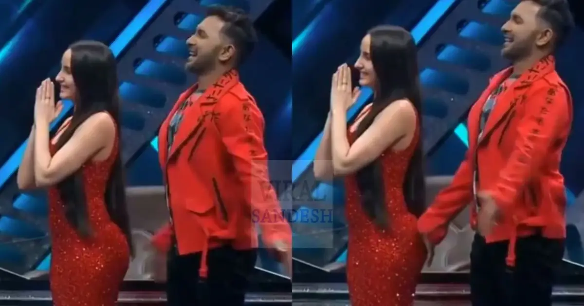 Nora Fatehi Terence Lewis Oops Moment