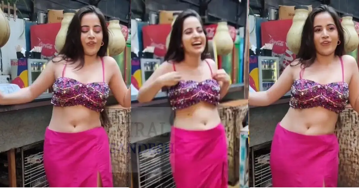 Urfi Javed Belly Dance Viral Video