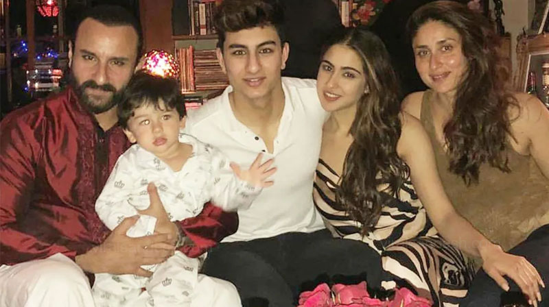 Kareena Kapoor Bondig with step children