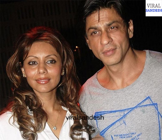 Shahrukh Khan with Wife Gauri 1