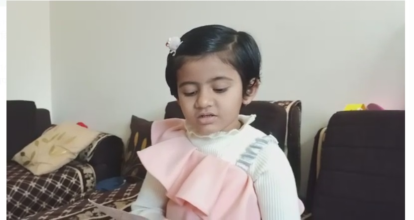 Indore Four Year Girl Adira Porwal 3