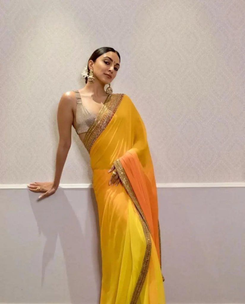 Kiara Advani Deep Neck Dress 2