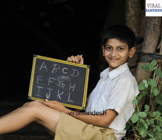 Poor Boy learning abcd 4