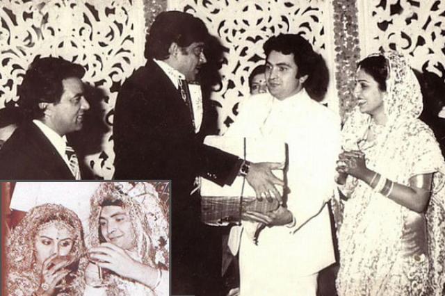 Rishi Kapoor Neetu Kapoor Wedding Album 4