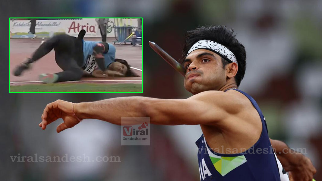 Neeraj Chopra Sleeped during javeline throw