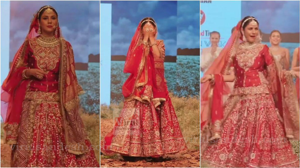 Shehnaaz Gill Bridal Look Viral Video