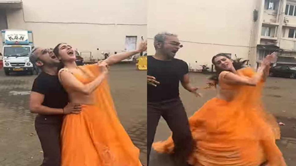 sara ali khan dance video