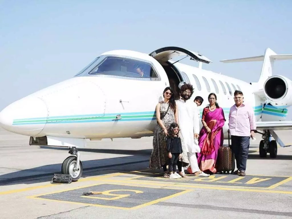 Allu Arjun Private Jet