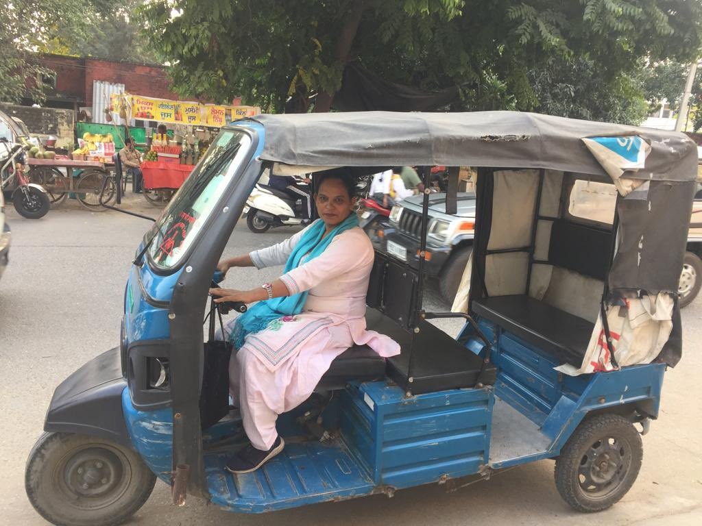 Paramjit Kaur E-Rickshaw