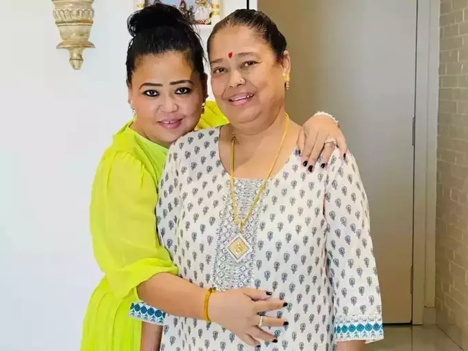 Comedian Bharti Singh Mother
