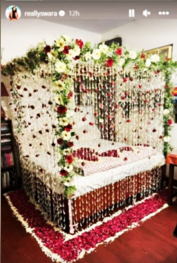 Swara Bhaskar Honeymoon Room
