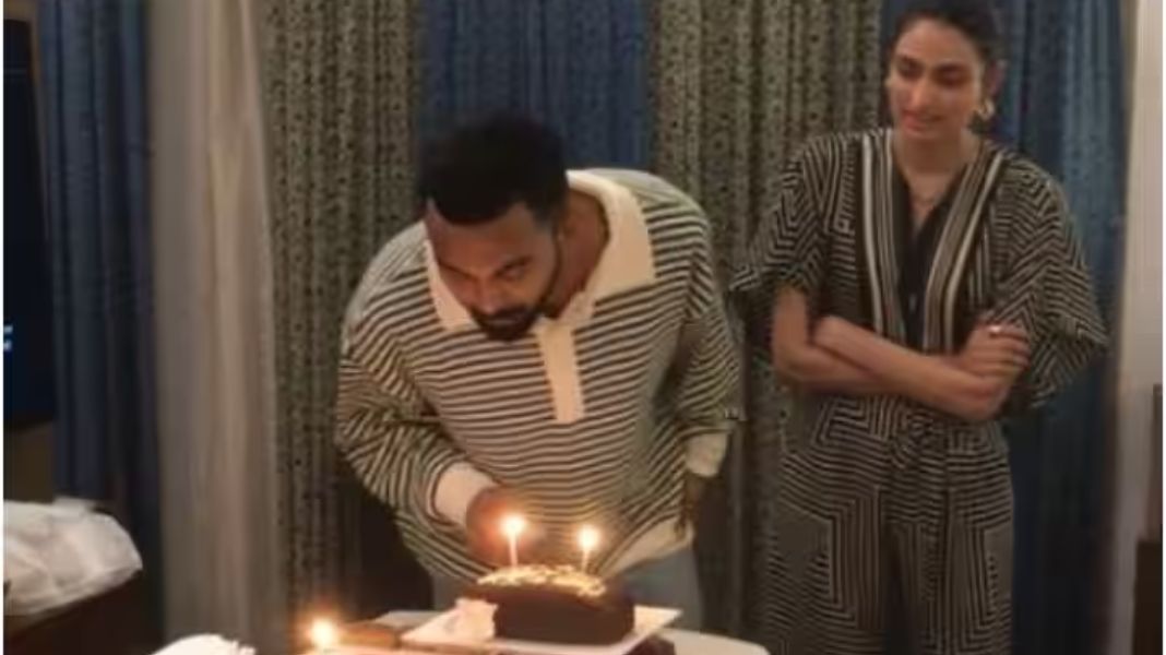 KL Rahul Birth Day With Wife Athiya