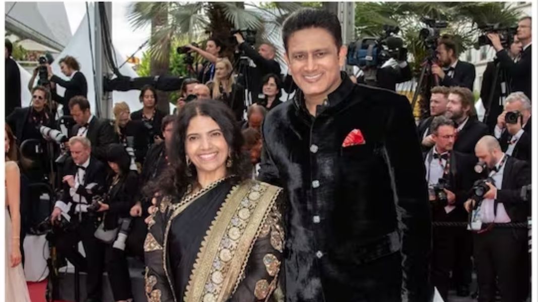 Anil Kumble attends 76th Cannes Film Festival