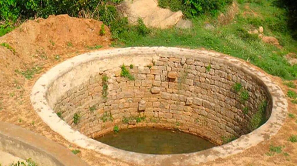 14-year-old son dug a well