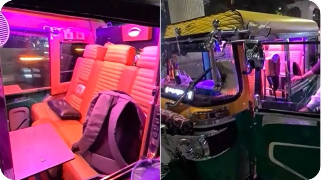 Auto Rickshaw Unique Modification