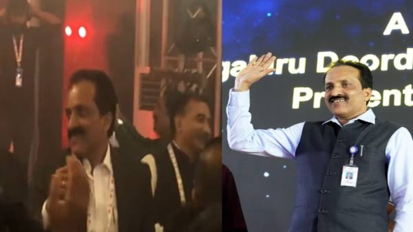 As 'Chandrayaan 3' was launched, the chairman of ISRO danced with joy, watch the viral video
