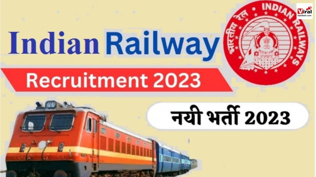 Railway Jobs 2023 announced