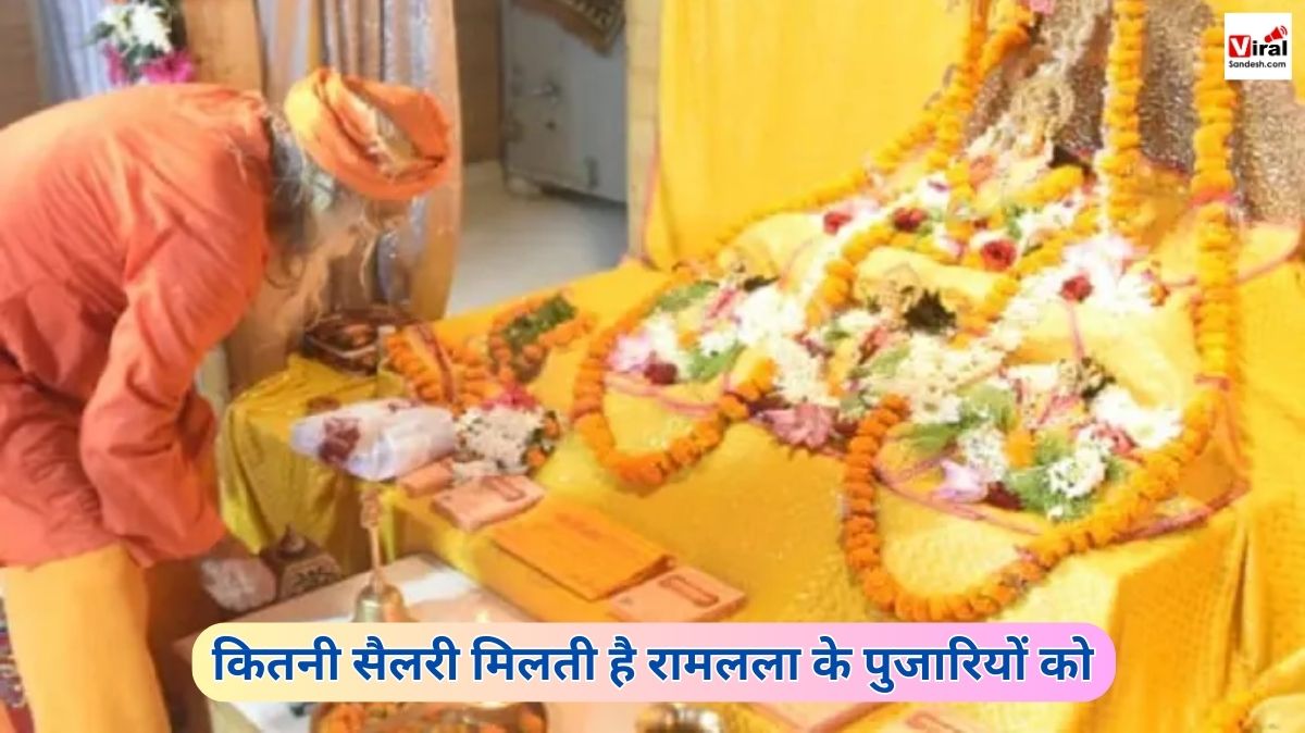 Ayodhya Ram Mandir Priests Salary