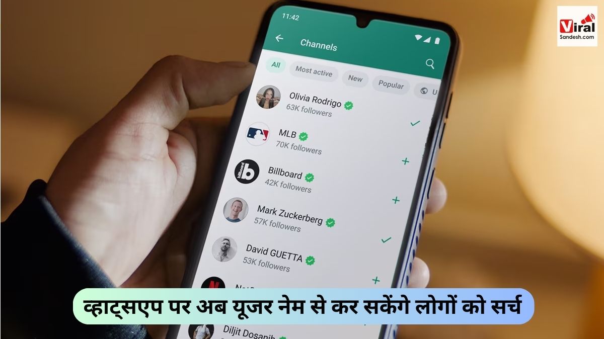 WhatsApp Latest Feature user name feature