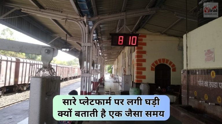 Railway Station Clock Time